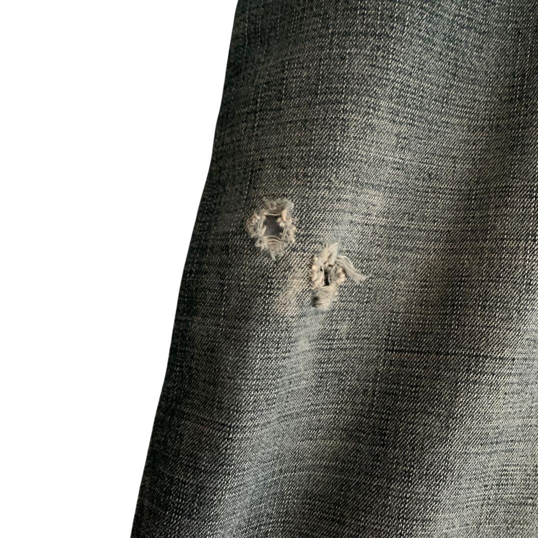 超希少！90s-00s JNCO JEANS ハーフデニム スカル 古着
