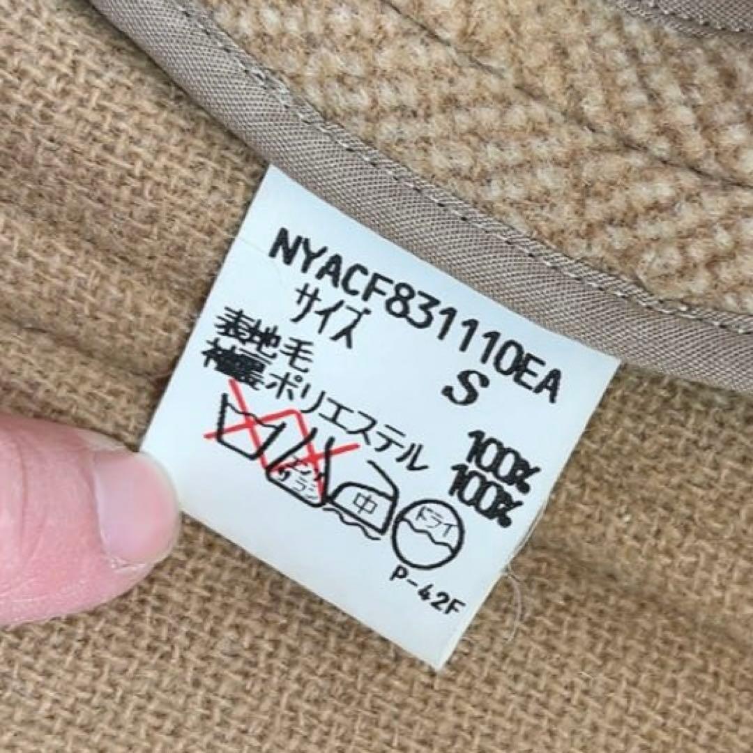 美品NEW YORKER ムーアブルックダッフルコートSサイズ キャメル ウール