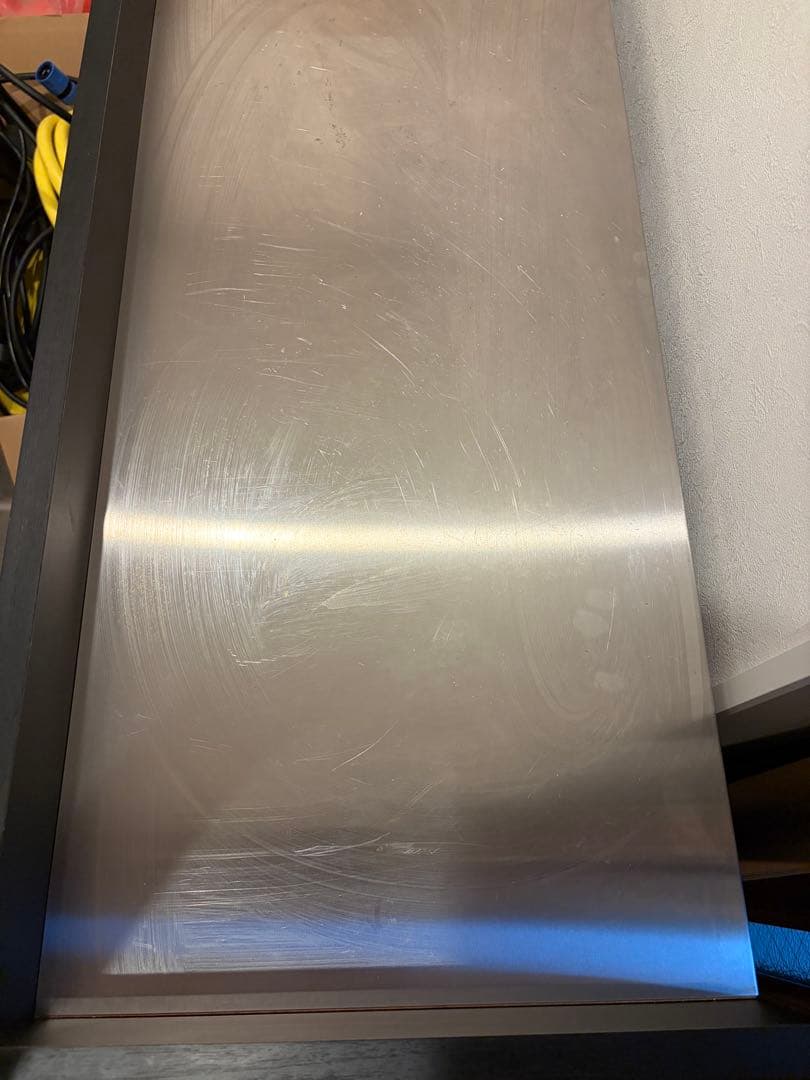 キッチンカウンター ステンレススチール天板　幅120cm