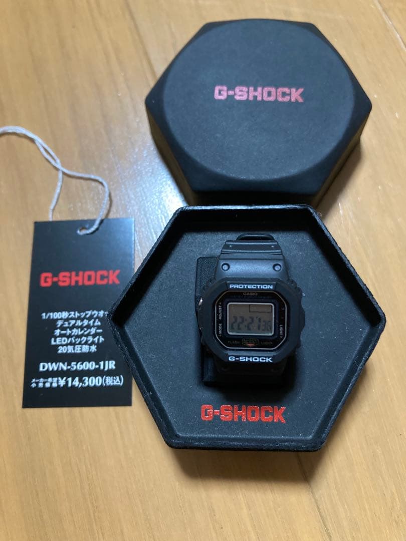 黒 Casio G-Shock Nano 5600 Series リングウォッチ