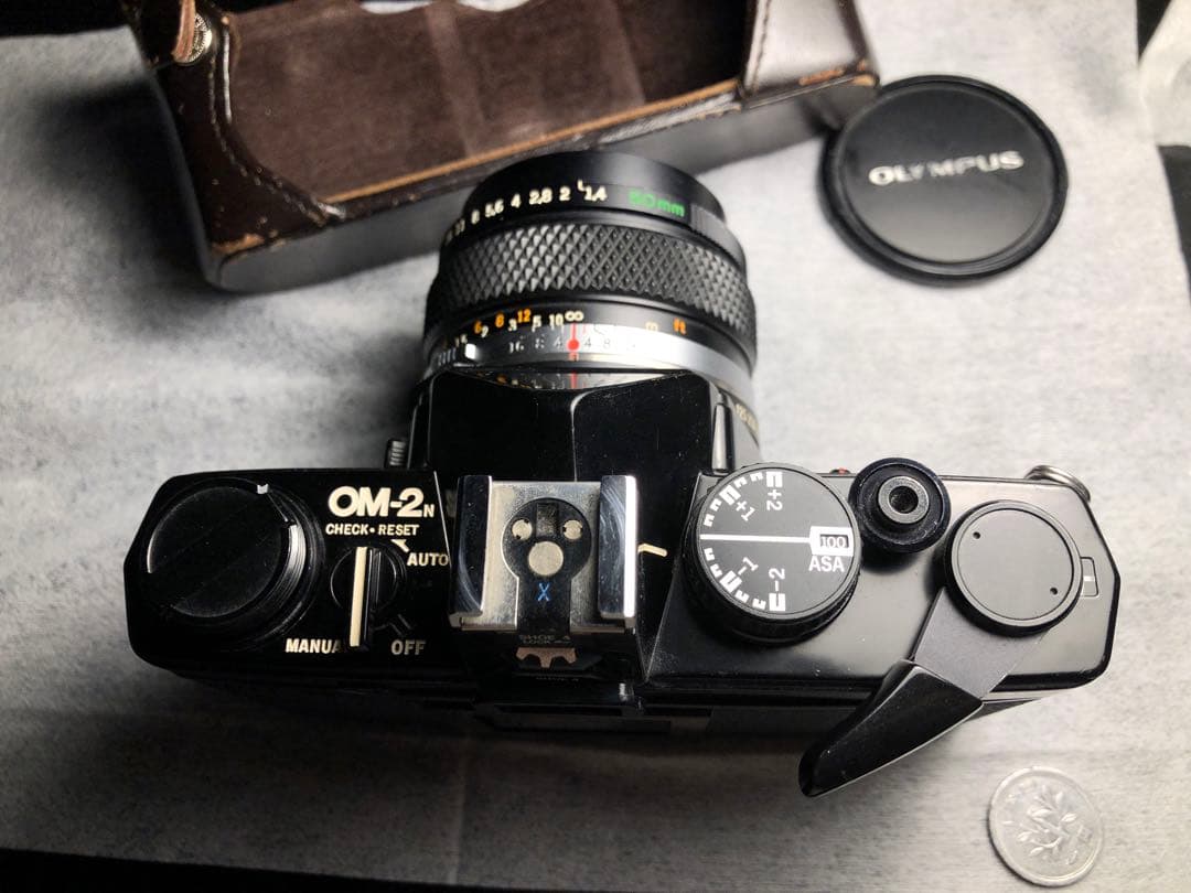 OLYMPUS OM2N +50 1.4 レンズ ジャンク扱い
