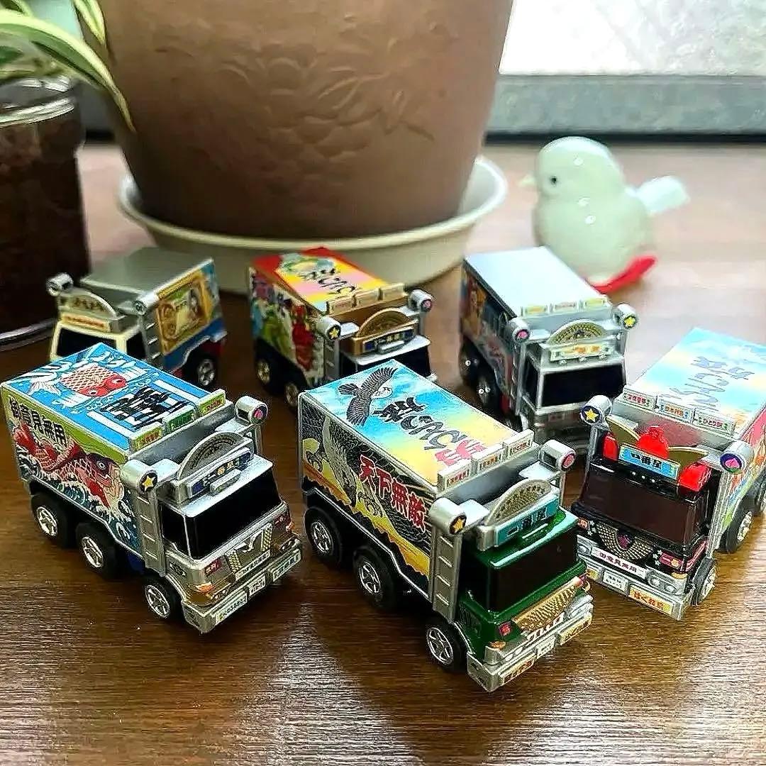 【美品】トラック野郎★タカラ★一番星★チョロQ ミニチュアトラック 6台