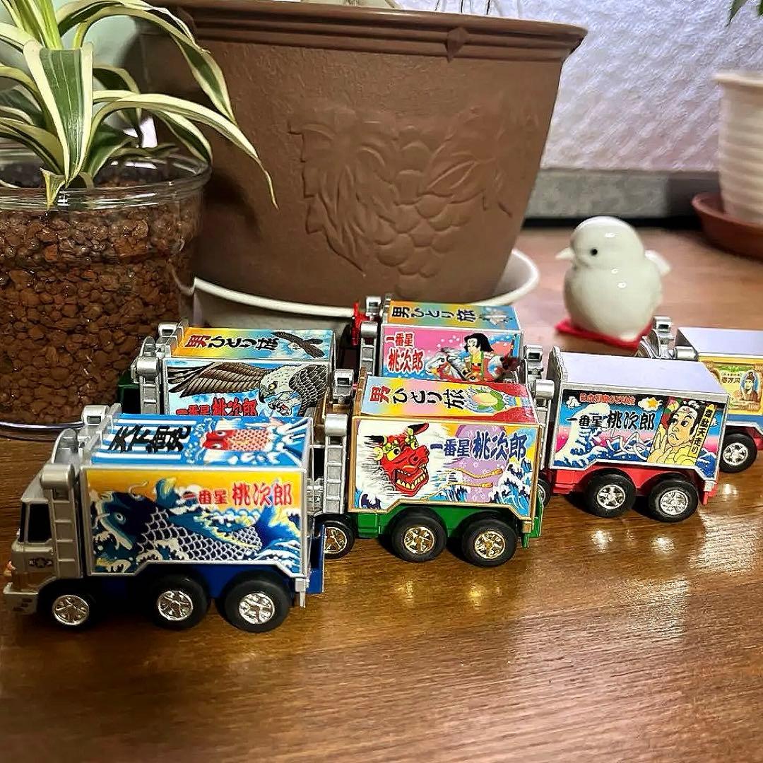 【美品】トラック野郎★タカラ★一番星★チョロQ ミニチュアトラック 6台