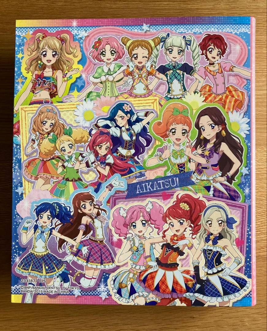 N*i様 付属カード有り＊アイカツ！ 9ポケットバインダー ALL STAR I