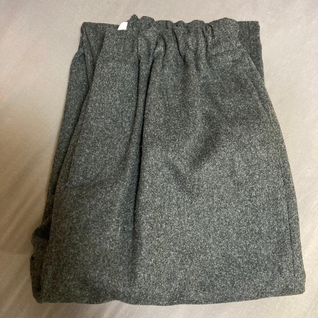 SACRA CLASSIC FLANO PANTS BLACK サクラ パンツ