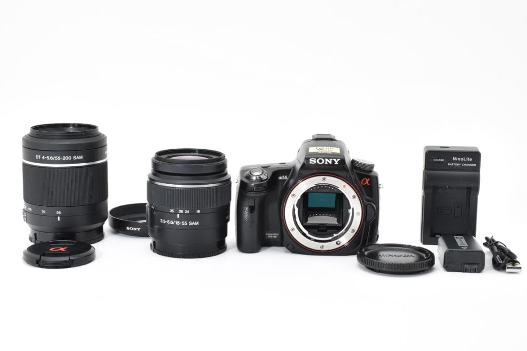 ソニー SONY α55 SLT-A55VY ダブルズームレンズキット