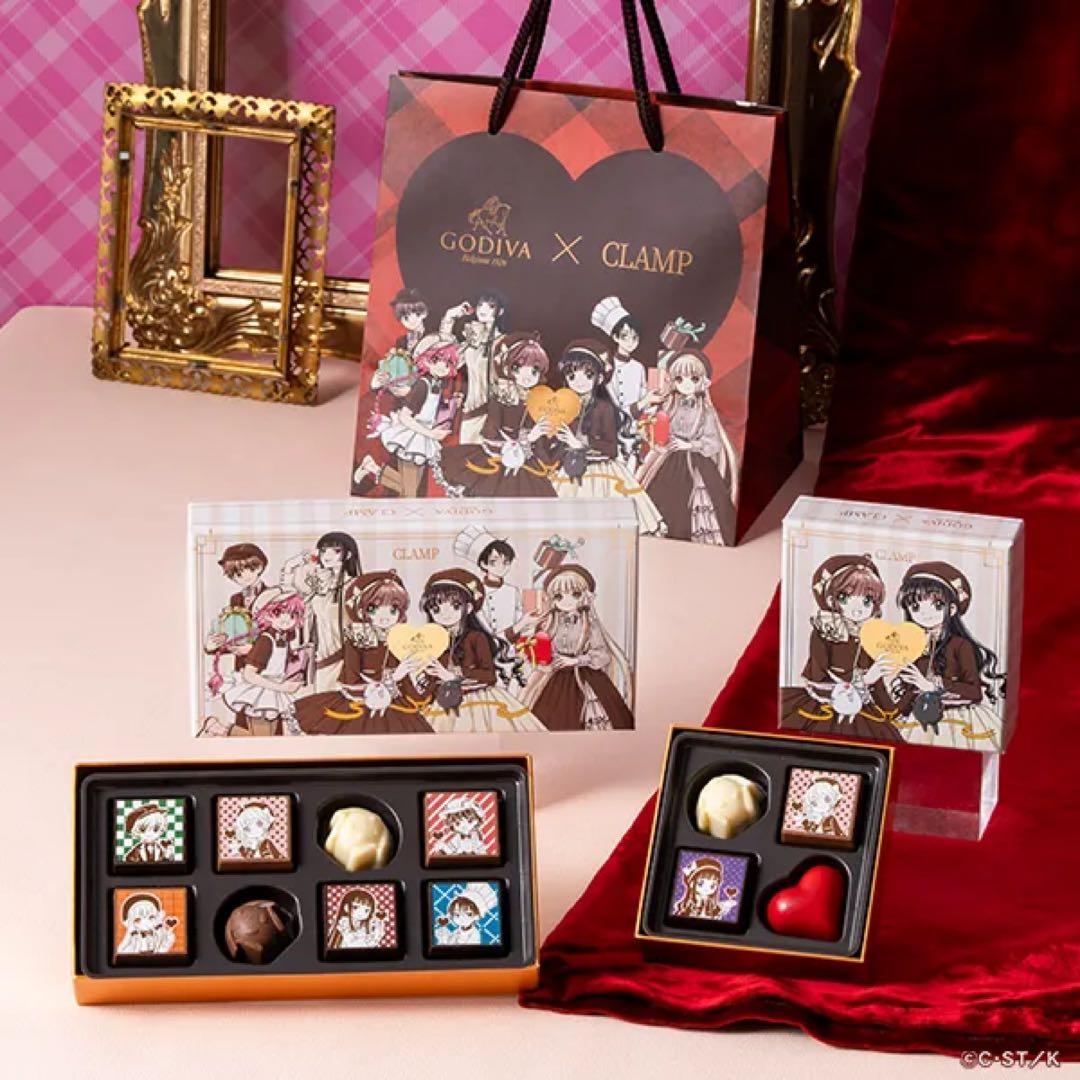 新品未開封 GODIVA × CLAMP チョコ ステッカー