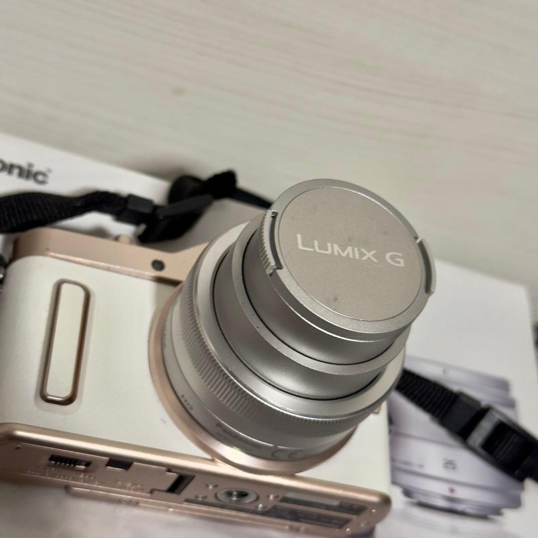 PanasonicLUMIX G DC-GF10Wダブルレンズキッドホワイト4K