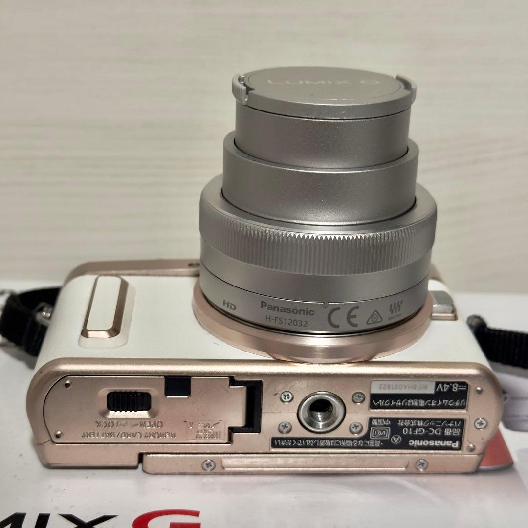 PanasonicLUMIX G DC-GF10Wダブルレンズキッドホワイト4K
