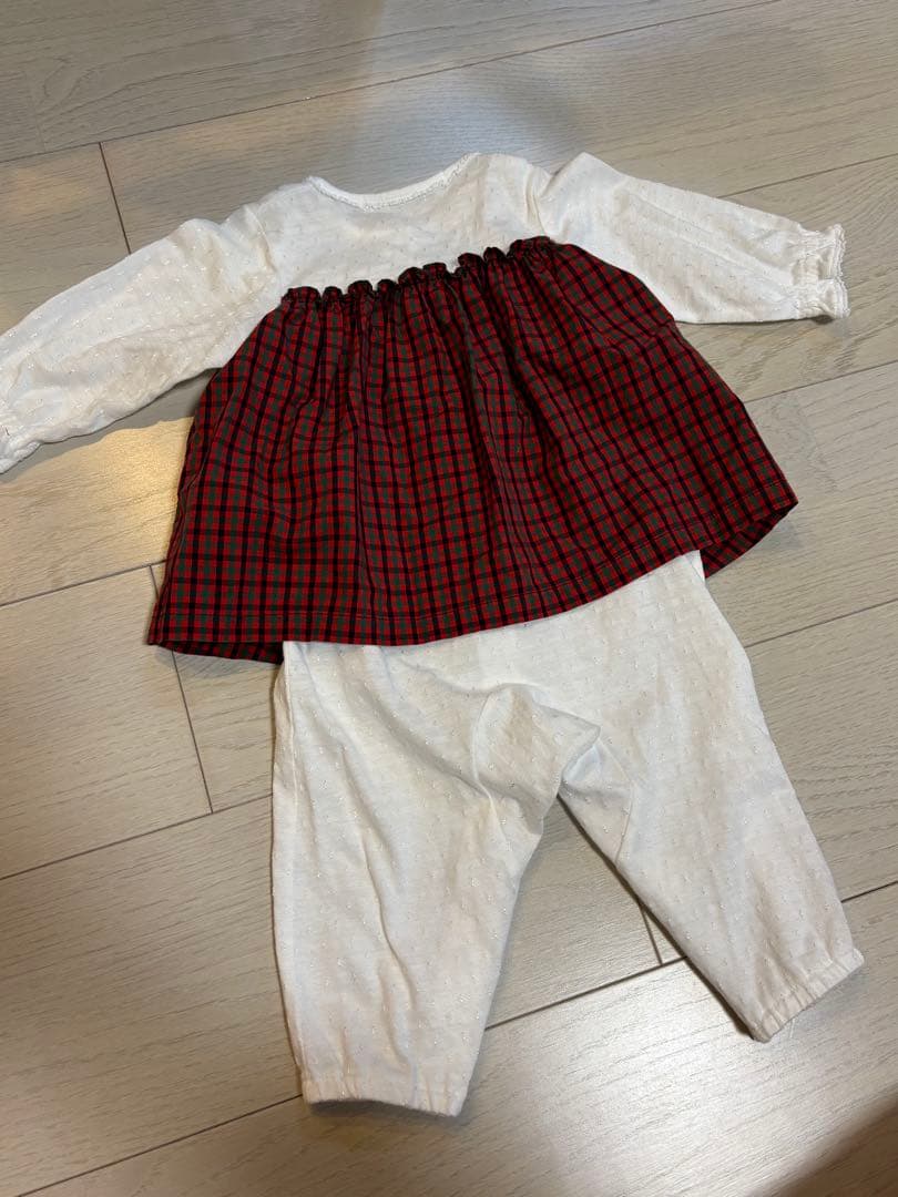 ファミリア　ロンパース　70