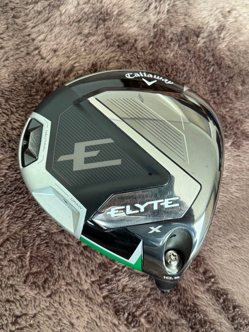 美品 キャロウェイ エリート X ドライバー 10.5° 純正ヘッドカバー付