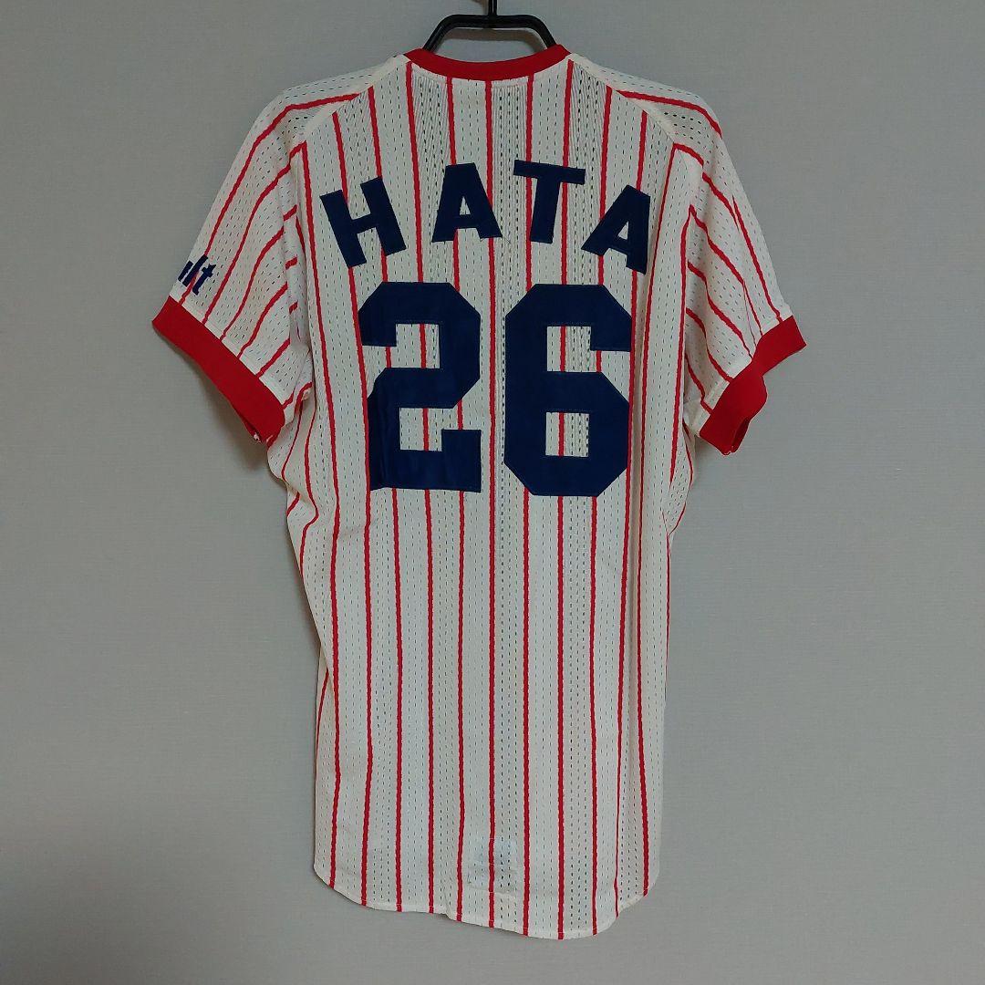 ヤクルトスワローズ　秦真司　本人着用ユニフォーム(上着のみ)