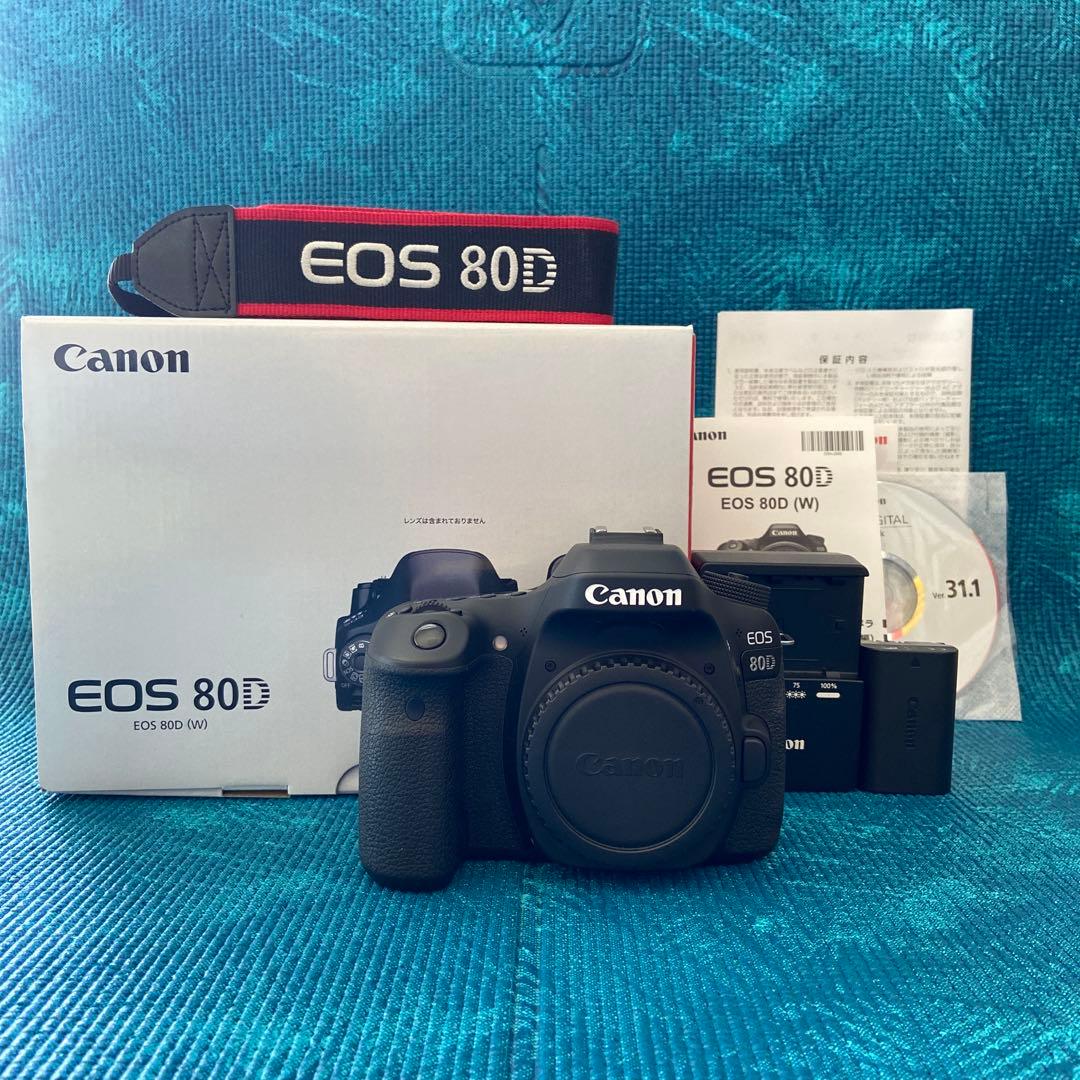 美品！Canon EOS 80D ボディ 動作良好 一眼レフ