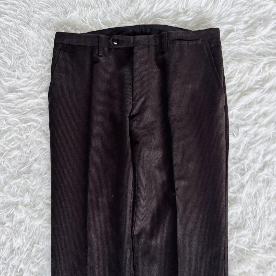 【スーツセレクト】スリーピース スーツ ブラウン 千鳥柄 Y4サイズ