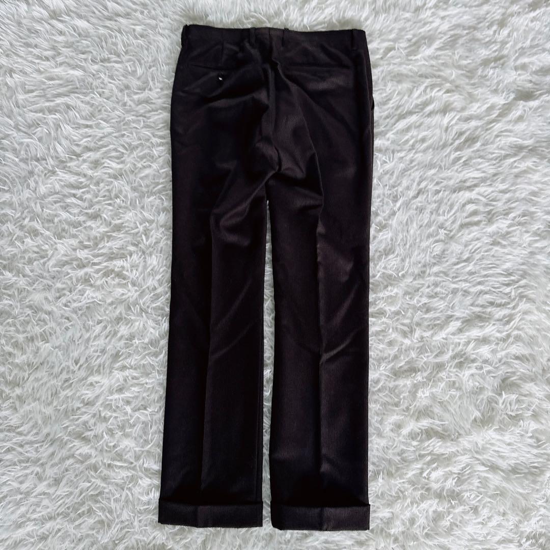 【スーツセレクト】スリーピース スーツ ブラウン 千鳥柄 Y4サイズ