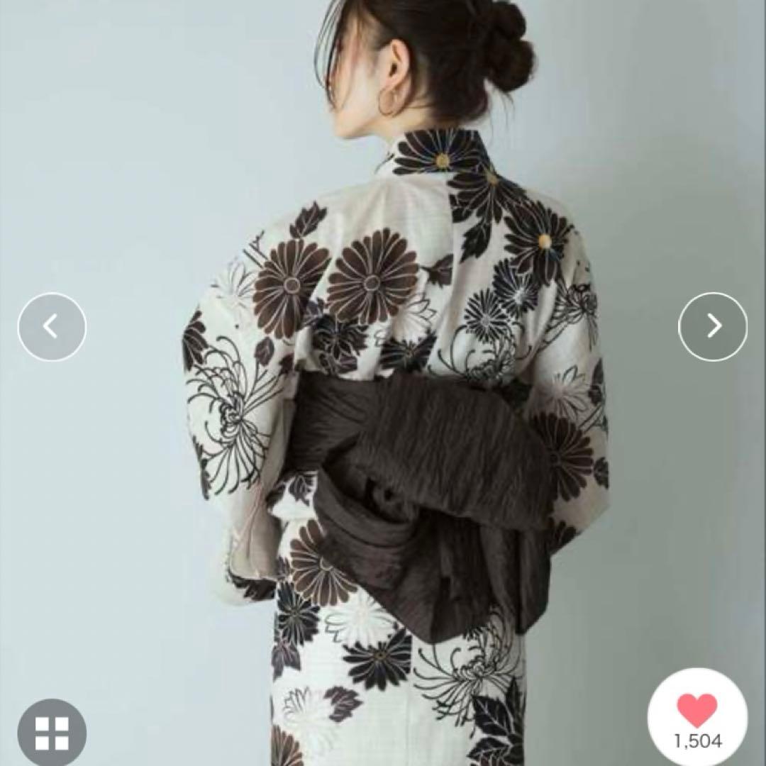 SENSE OF PLACE 浴衣2点セットB（黒梅）