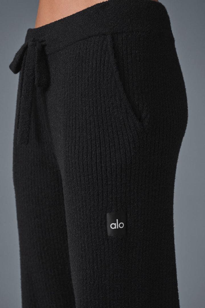 Alo Snuggle ハイウエストワイドレッグパンツ XS