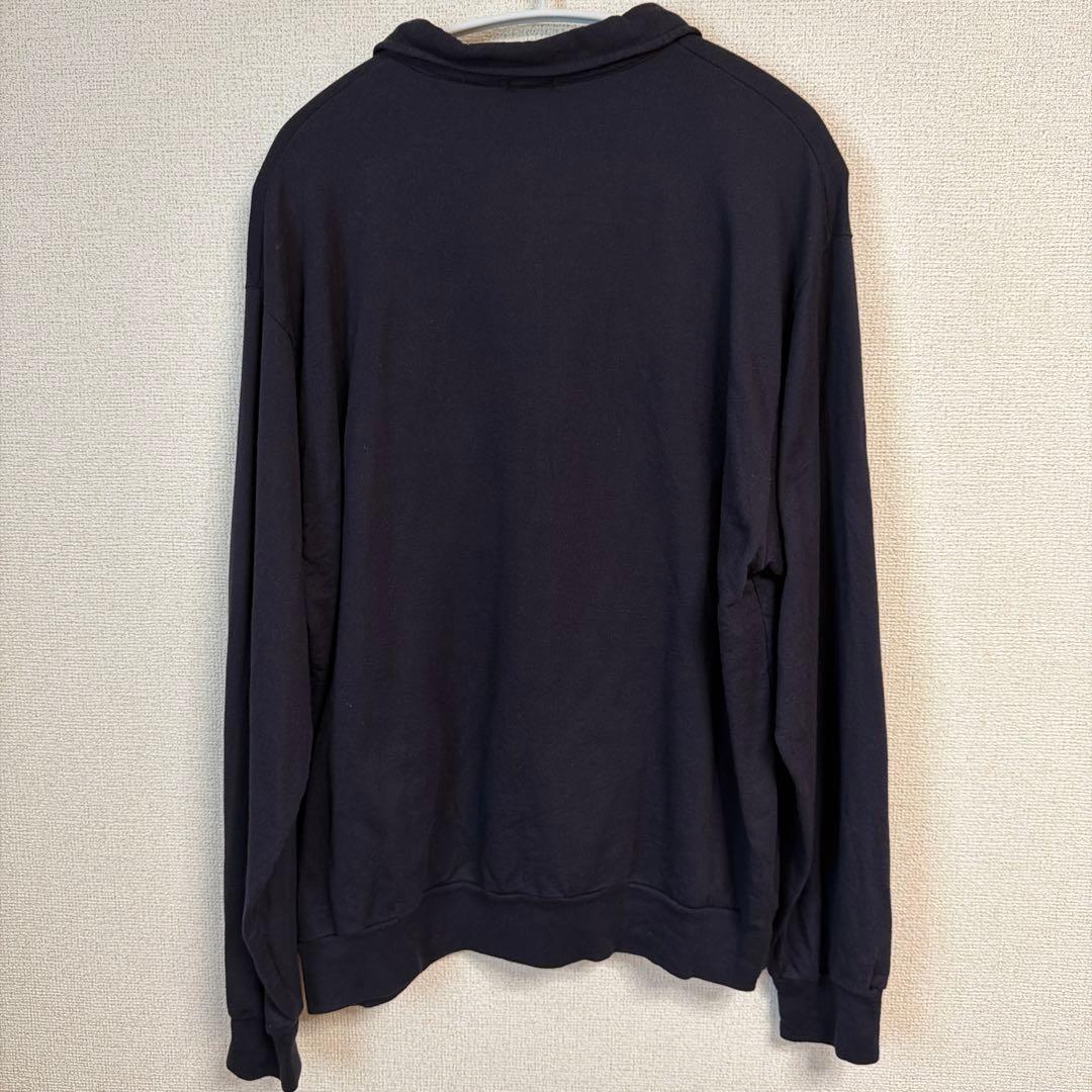 23ss コットンシルクジャージ　ハーフジップスウェット