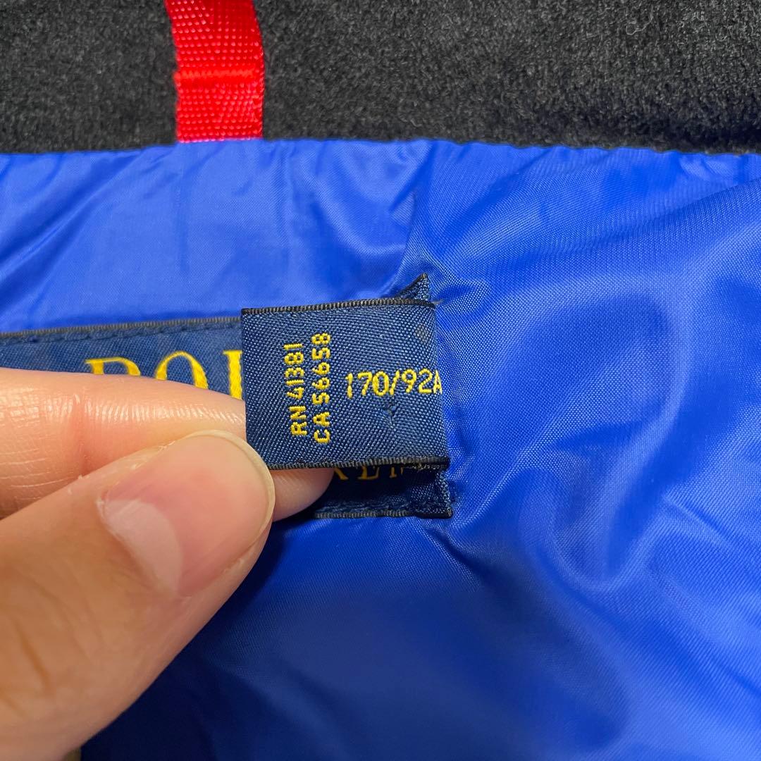 POLO RALPH LAUREN ダウンベスト　ビッグポニー レッド S