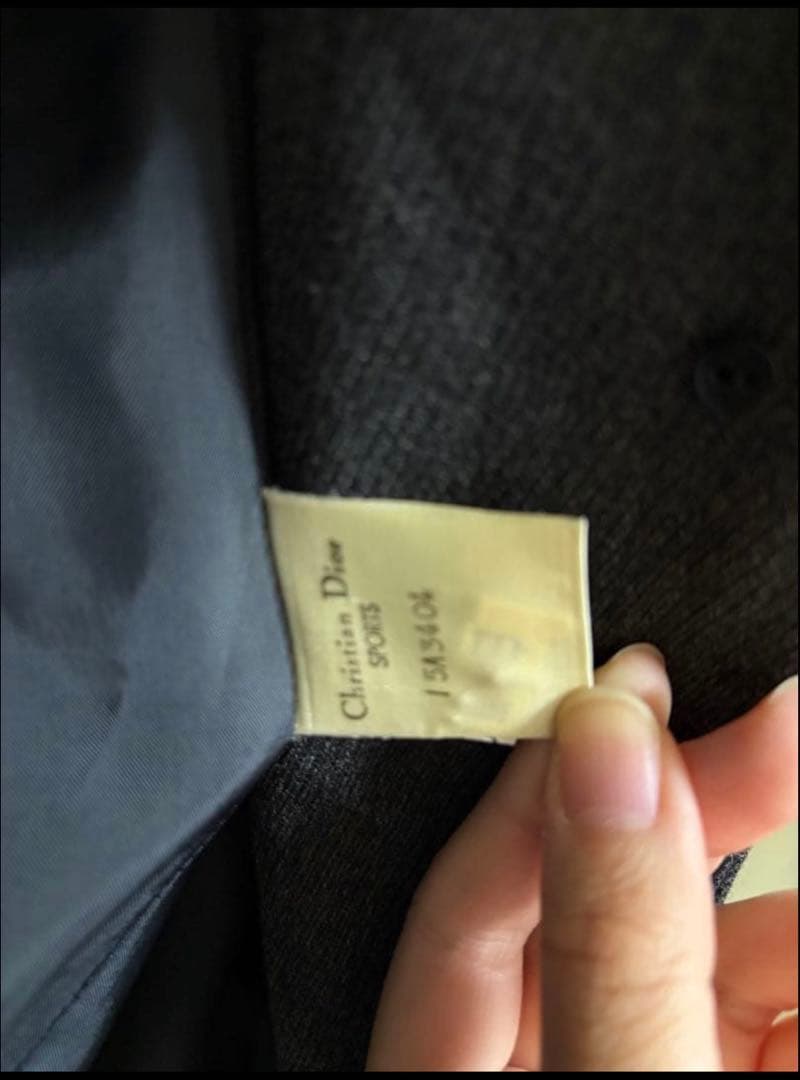 Christian Dior ヴィンテージ ウール ツイードジャケット
