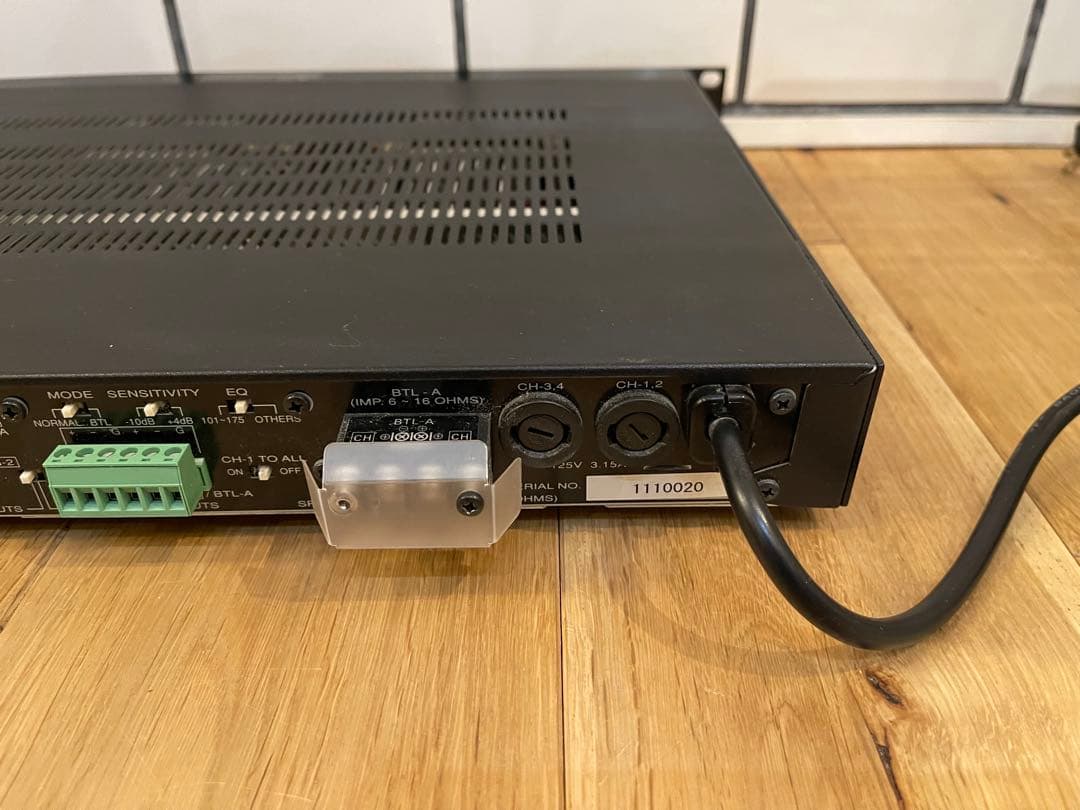 BOSE POWER AMPLIFIER パワーアンプ　1200Ⅳ