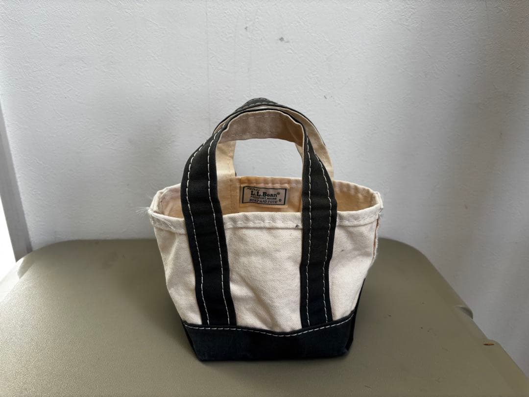 LLBean デラックス　ミニ　バキバキ　トートバッグ　80s