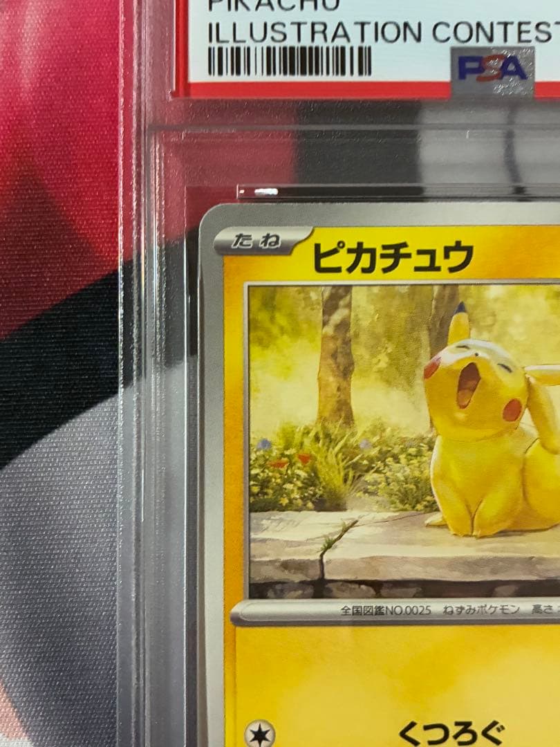 PSA10☆ ピカチュウ 242/SV-P イラストレーションコンテスト2024