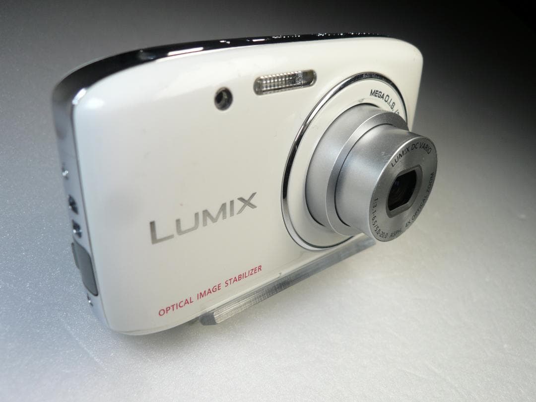 LUMIX★DMC-S2❤️可愛い白⭕️安心の実働品★光学4倍★1410万画素