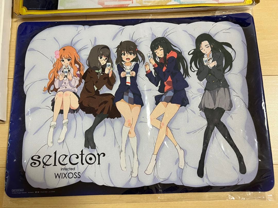 ウィクロス WIXOSS BD初回限定特典プレイマット+みんなのくじA賞