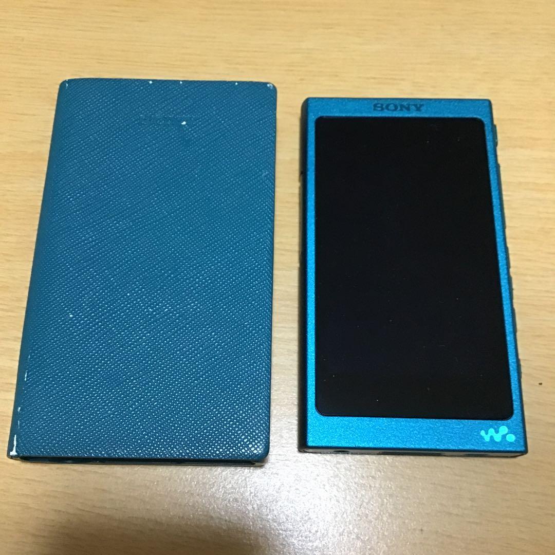 SONY WALKMAN nw-a36 ブルー 32GB カバー付き 送料込み