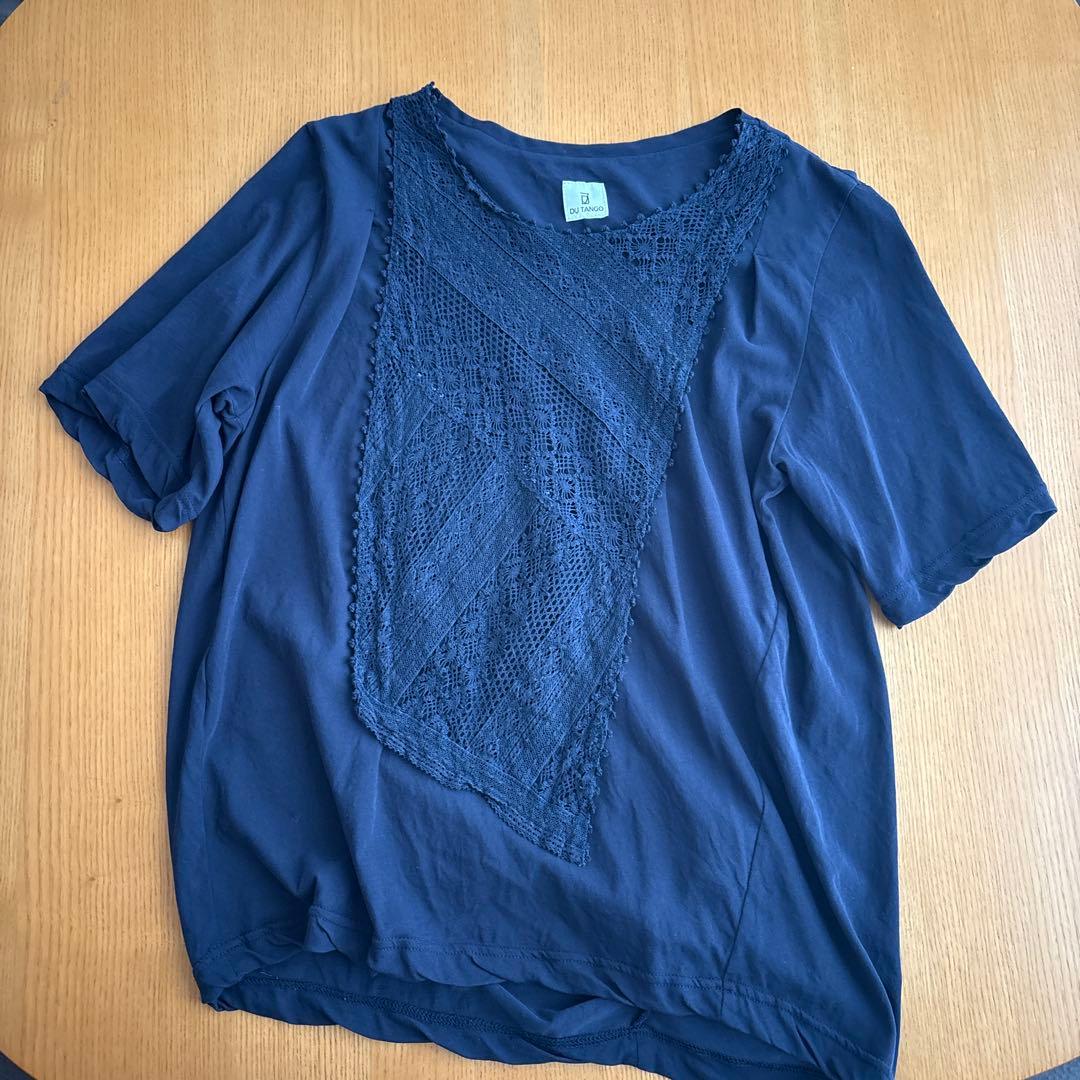 Du tango 今期フロントレースTEE ワッフリッシュワッフル