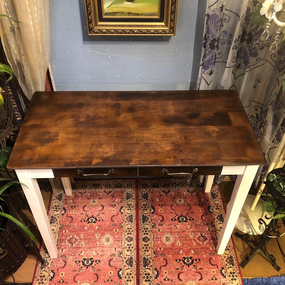 Sale シャビーシック　フレンチ　カントリーST コンパクトテーブル　机デスク