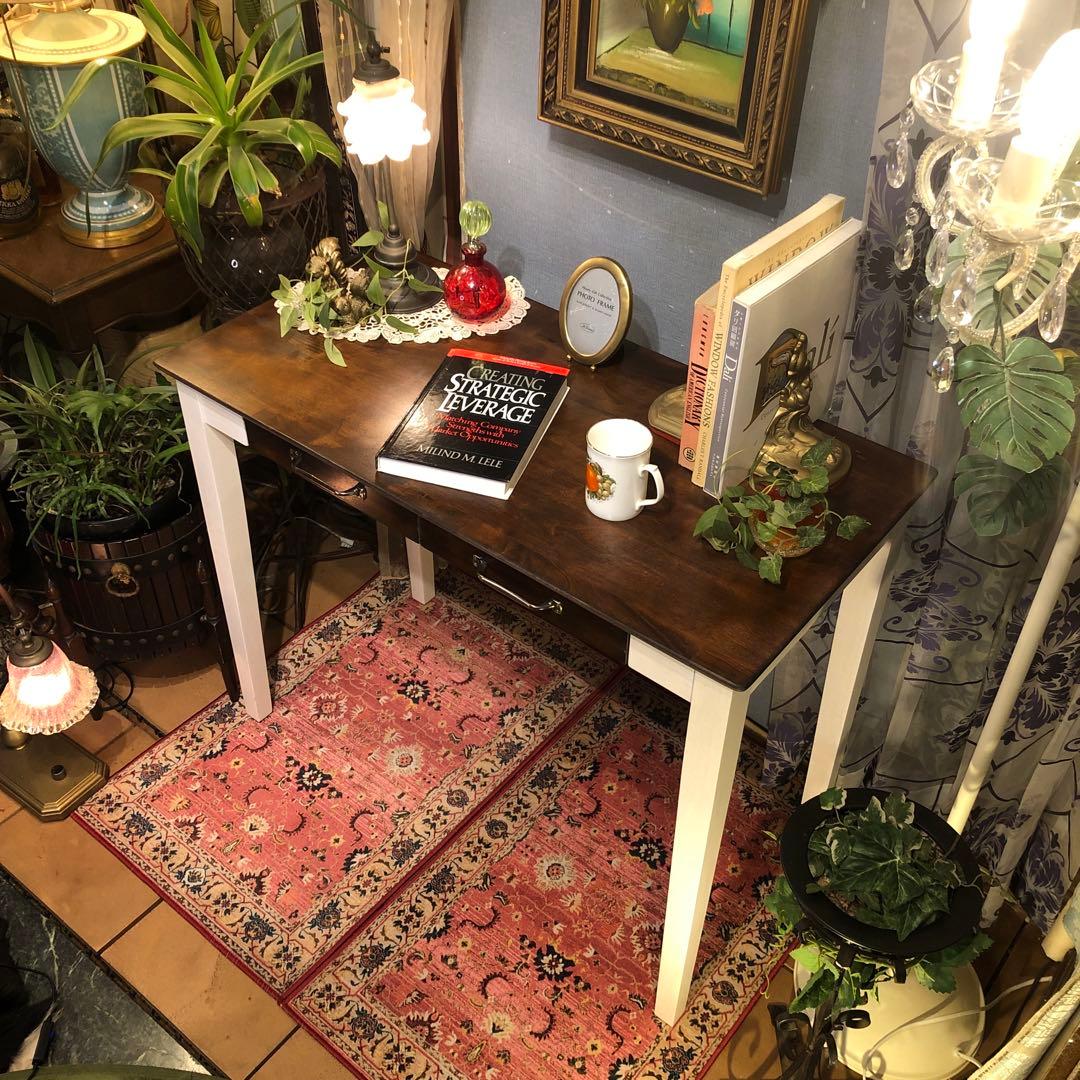 Sale シャビーシック　フレンチ　カントリーST コンパクトテーブル　机デスク