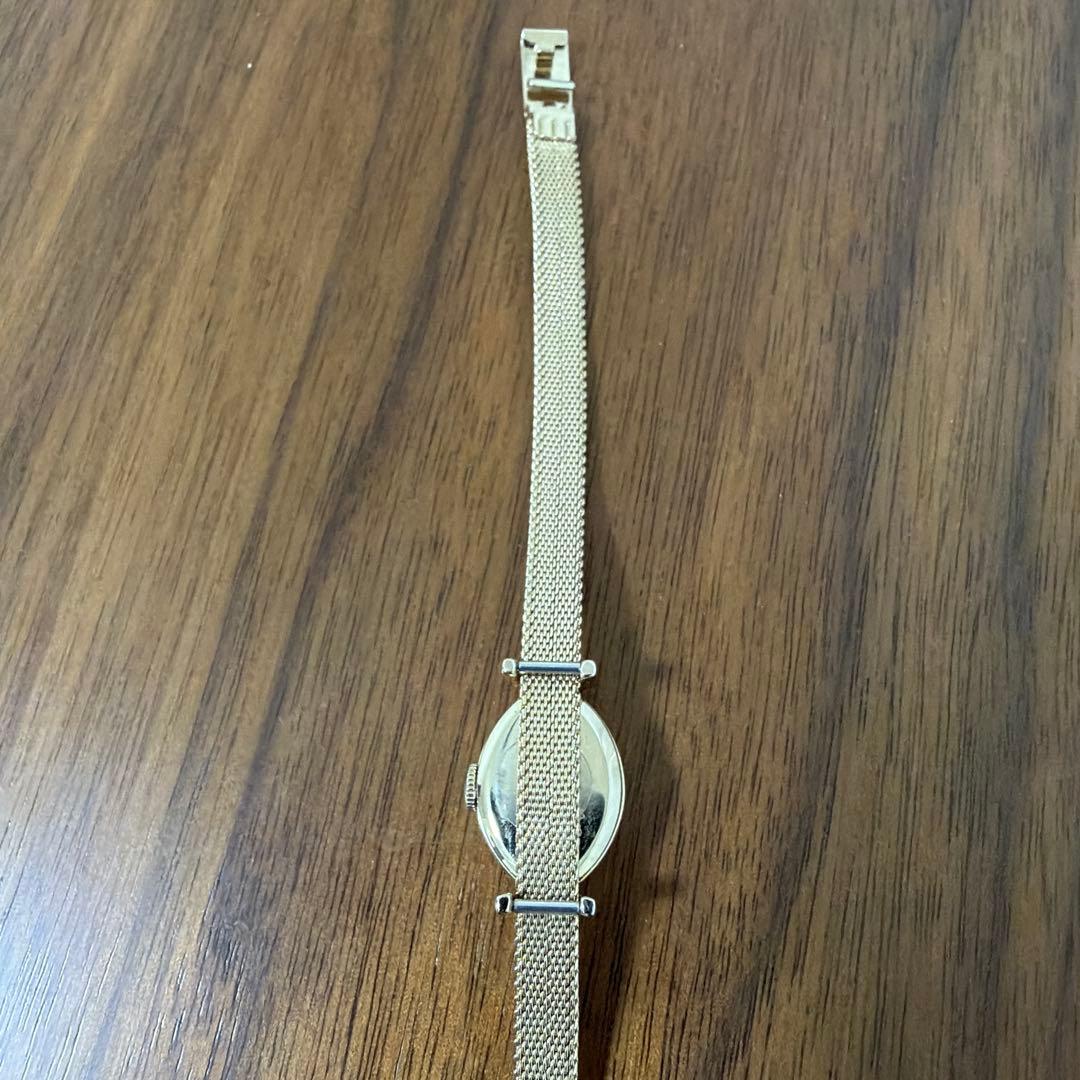 NOJESS ノジェス 腕時計 レディース 小ぶりオーバル ゴールド