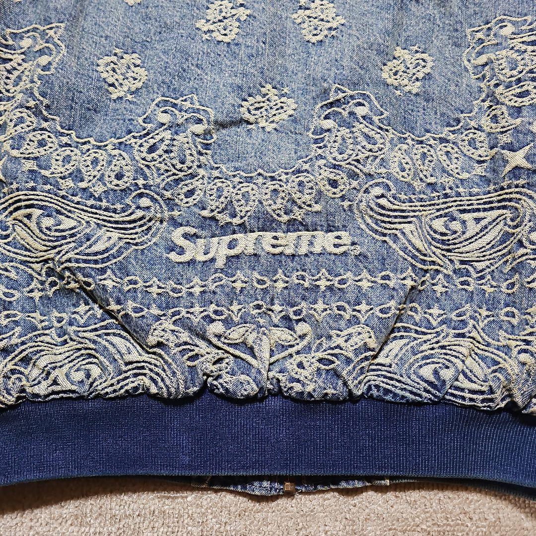 新品同様！試着のみ Supreme シュプリーム バンダナ ワークジャケット M