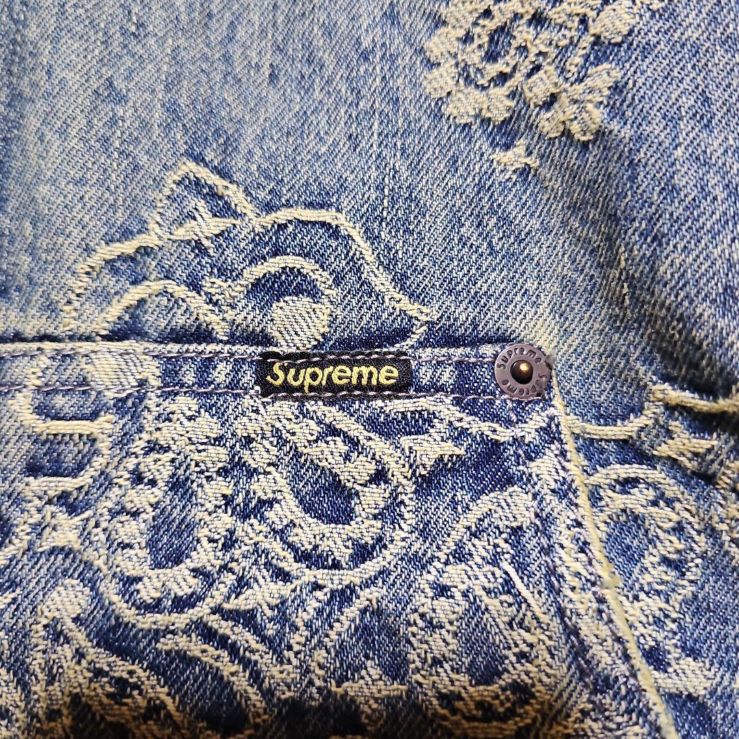 新品同様！試着のみ Supreme シュプリーム バンダナ ワークジャケット M