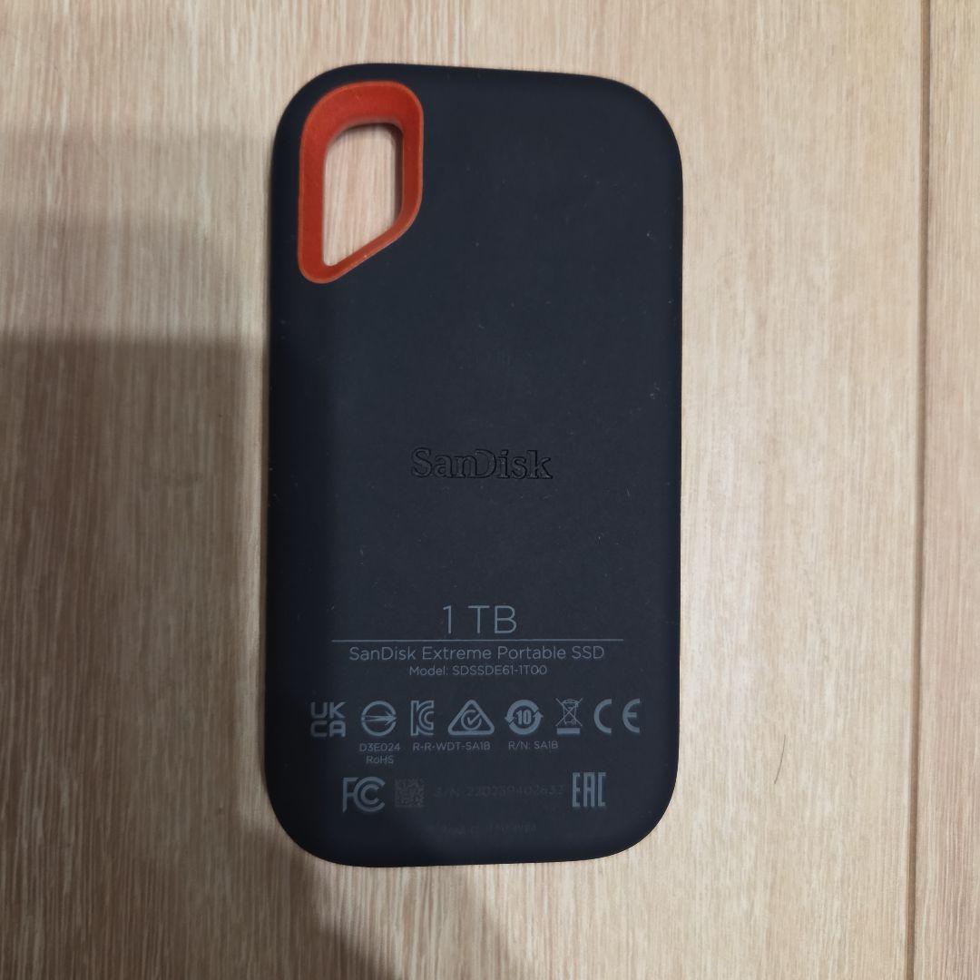美品 SanDisk Extreme Pro Portable SSD 1TB