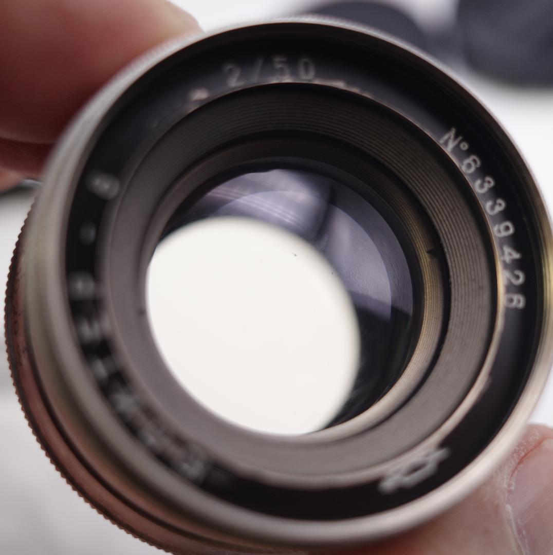 59　初期型　ジュピター 8 　2/50 L39　メタル製フード、フィルター付