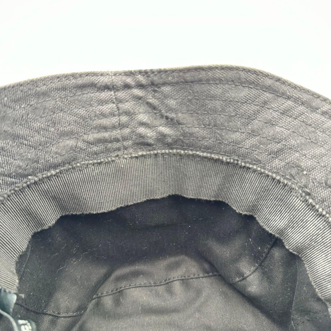 GUCCI グッチ　バケットハット　ブラック　GG柄　Mサイズ