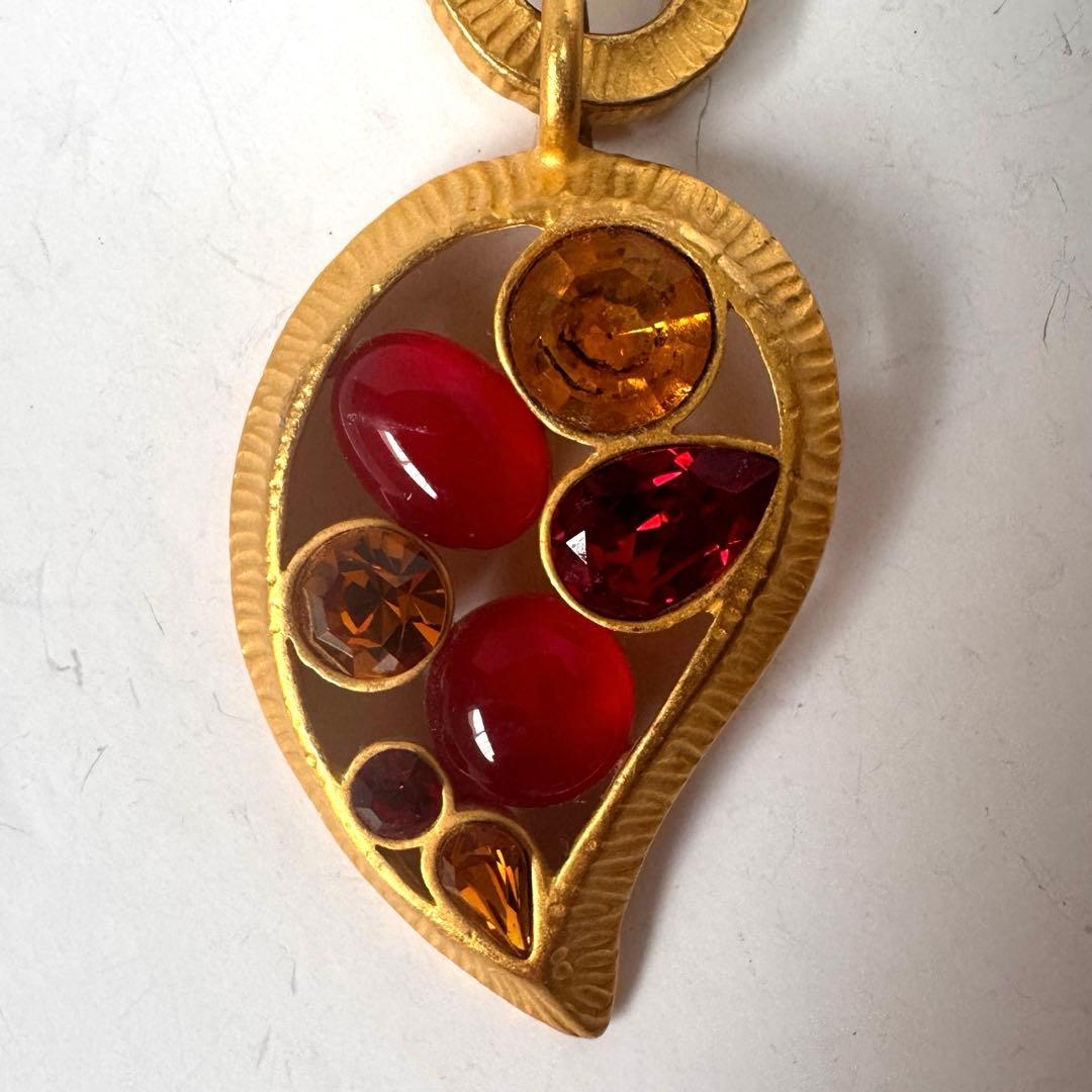 GIVENCHY ジバンシー ビジュー ネックレス