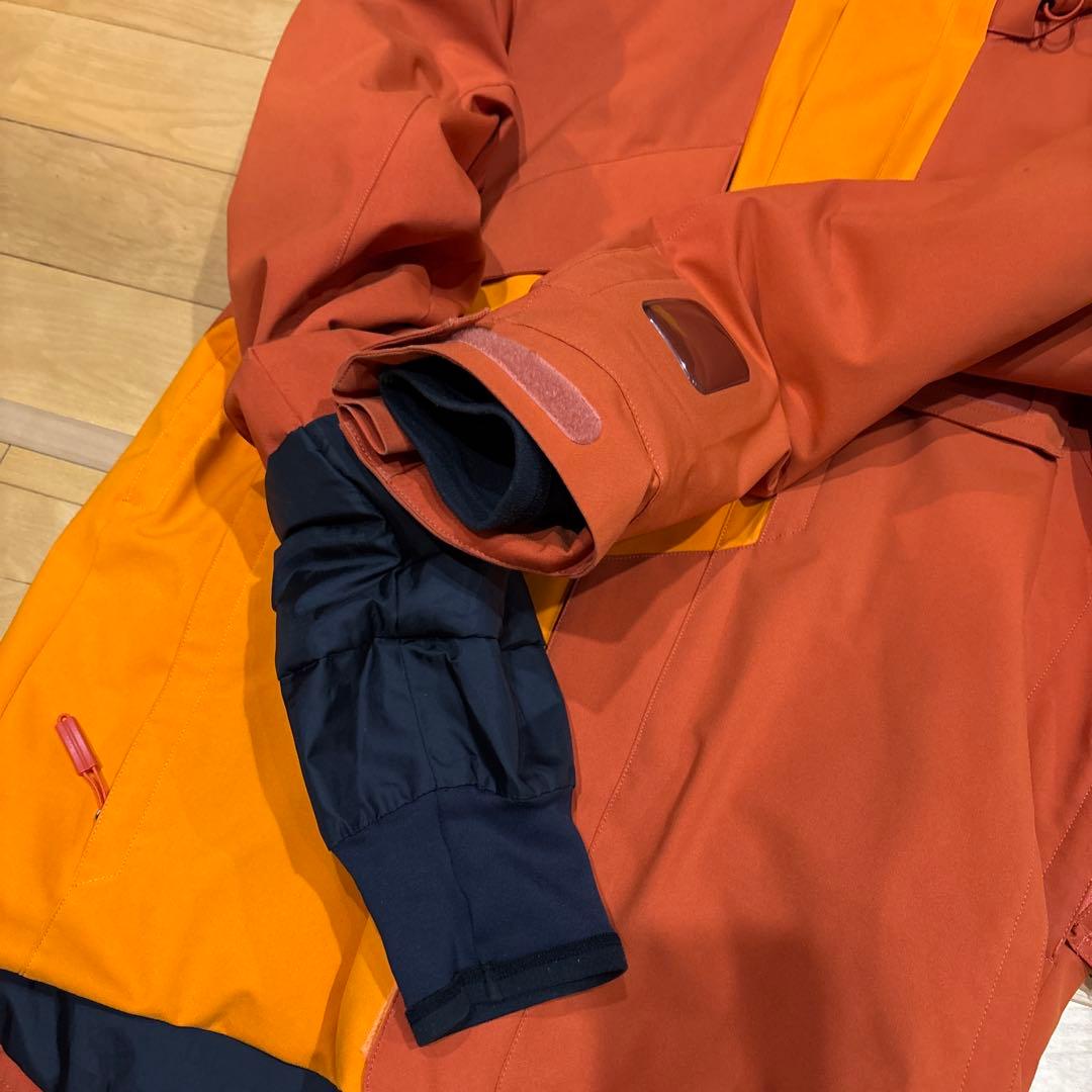 Goldwin オレンジ スキーウェア Lサイズ