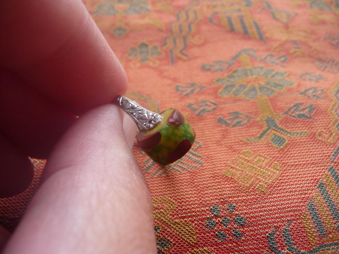 【なまひよ】heirlooms　超希少　パイワン族　伝世玉指環　歴史の証人