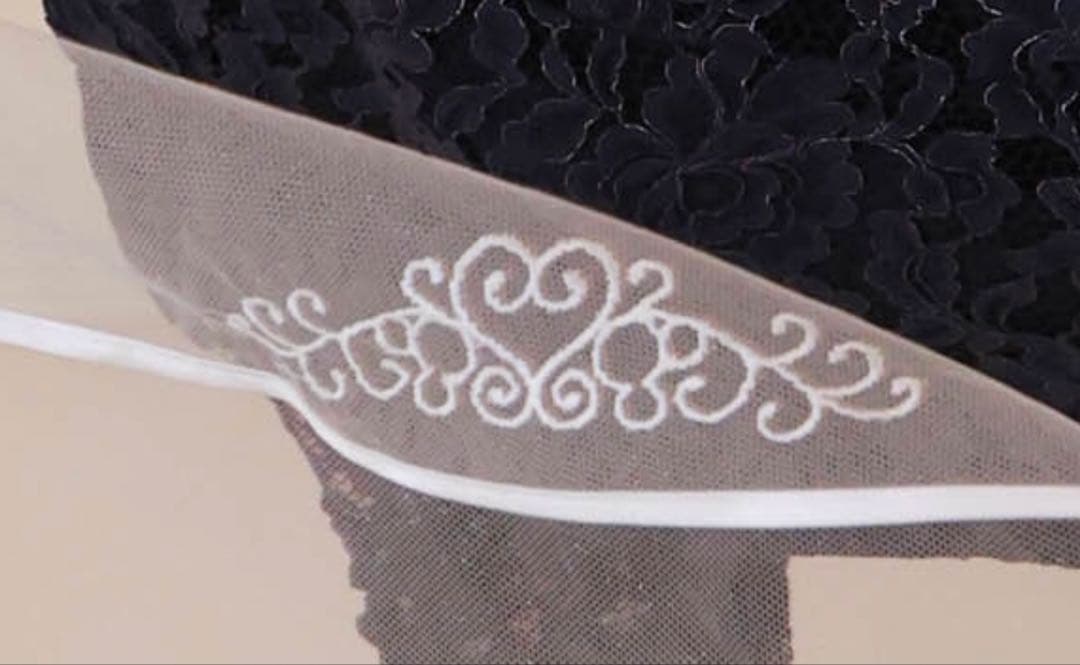 ミッキーウェディングベール　ロング　オフホワイト