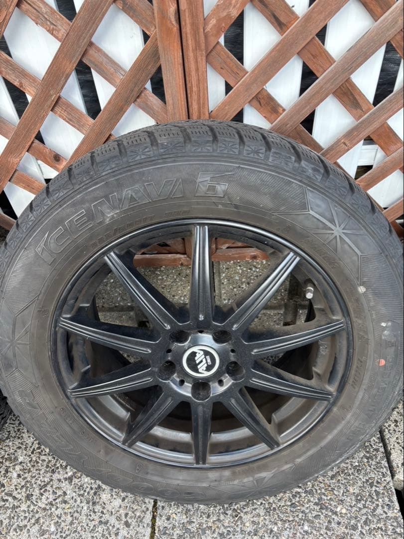 最終値下げ！　ICE NAVI 6 17インチ ホイールセット　アルファード