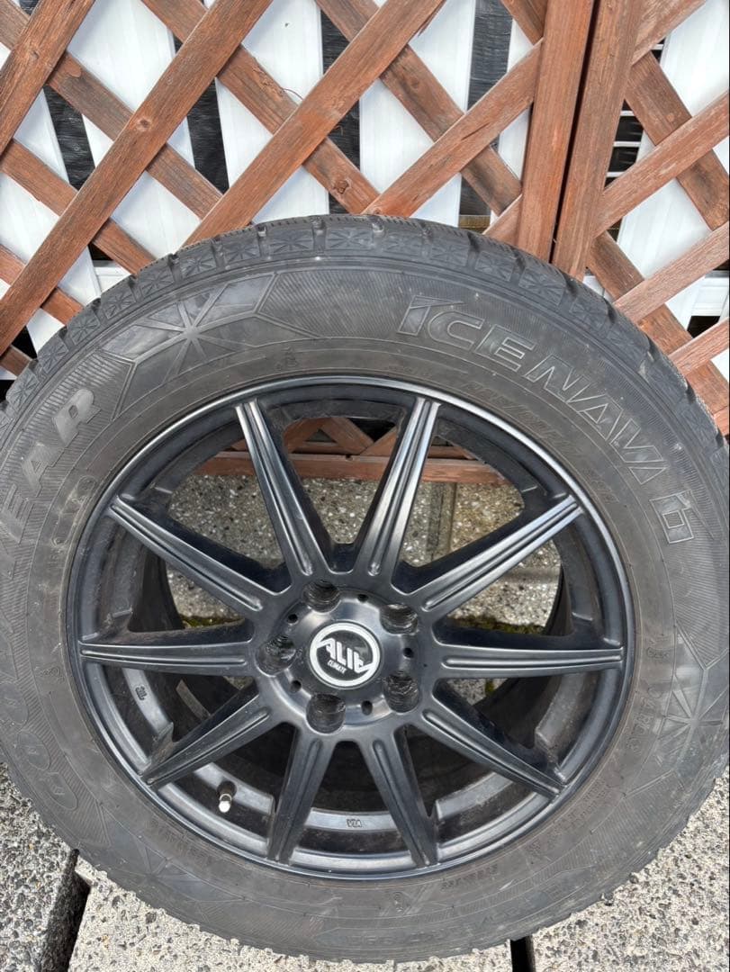 最終値下げ！　ICE NAVI 6 17インチ ホイールセット　アルファード