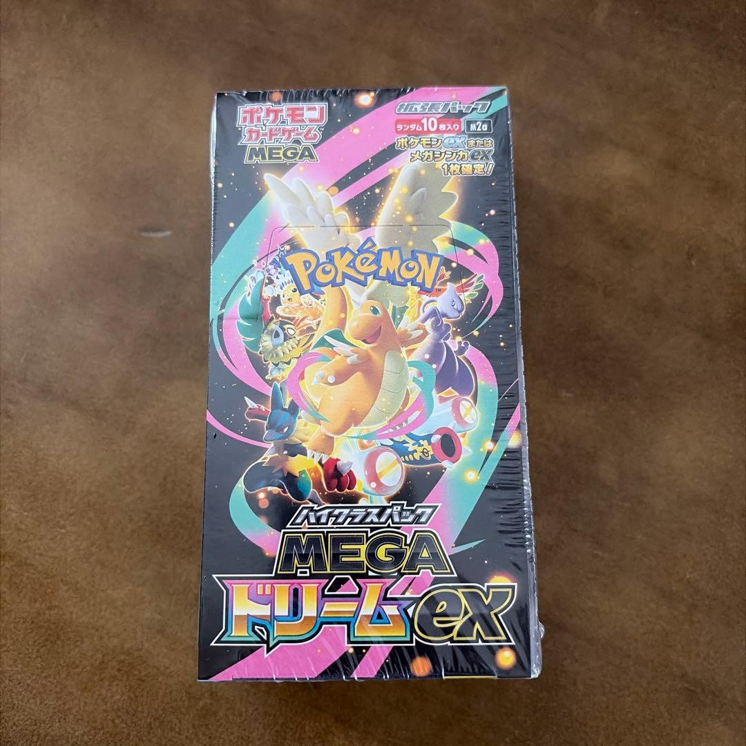 ポケカ MEGAドリームex 未開封BOX シュリンク付き