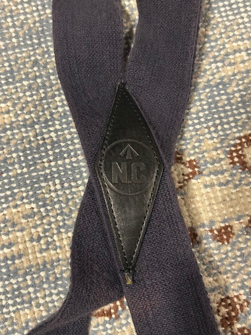 ナイジェルケーボン US アーミー サスペンダー ネイビー