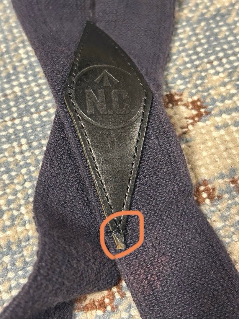 ナイジェルケーボン US アーミー サスペンダー ネイビー