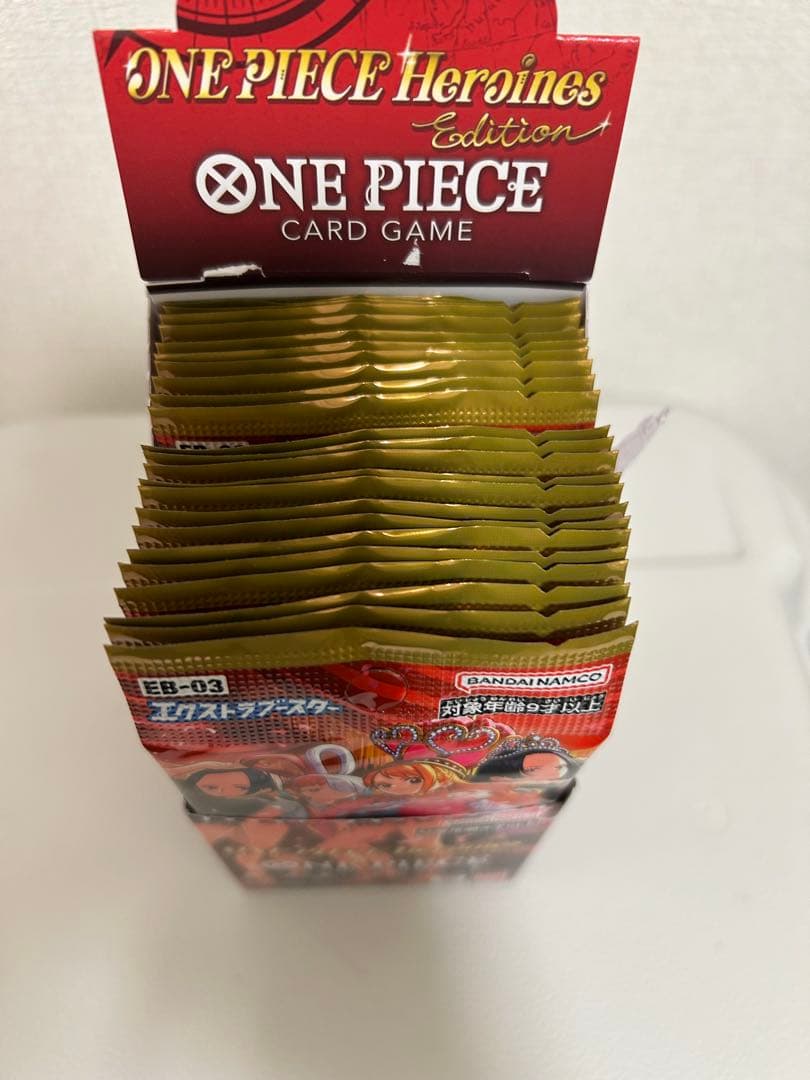 封入率一致ワンピースカード ヒロインズエディション 1Box