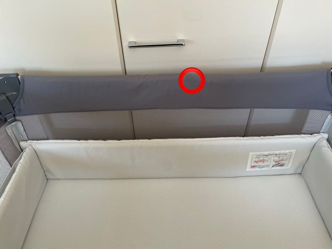 【美品】Aprica(アップリカ) ベビーベッド ココネルエアー AB